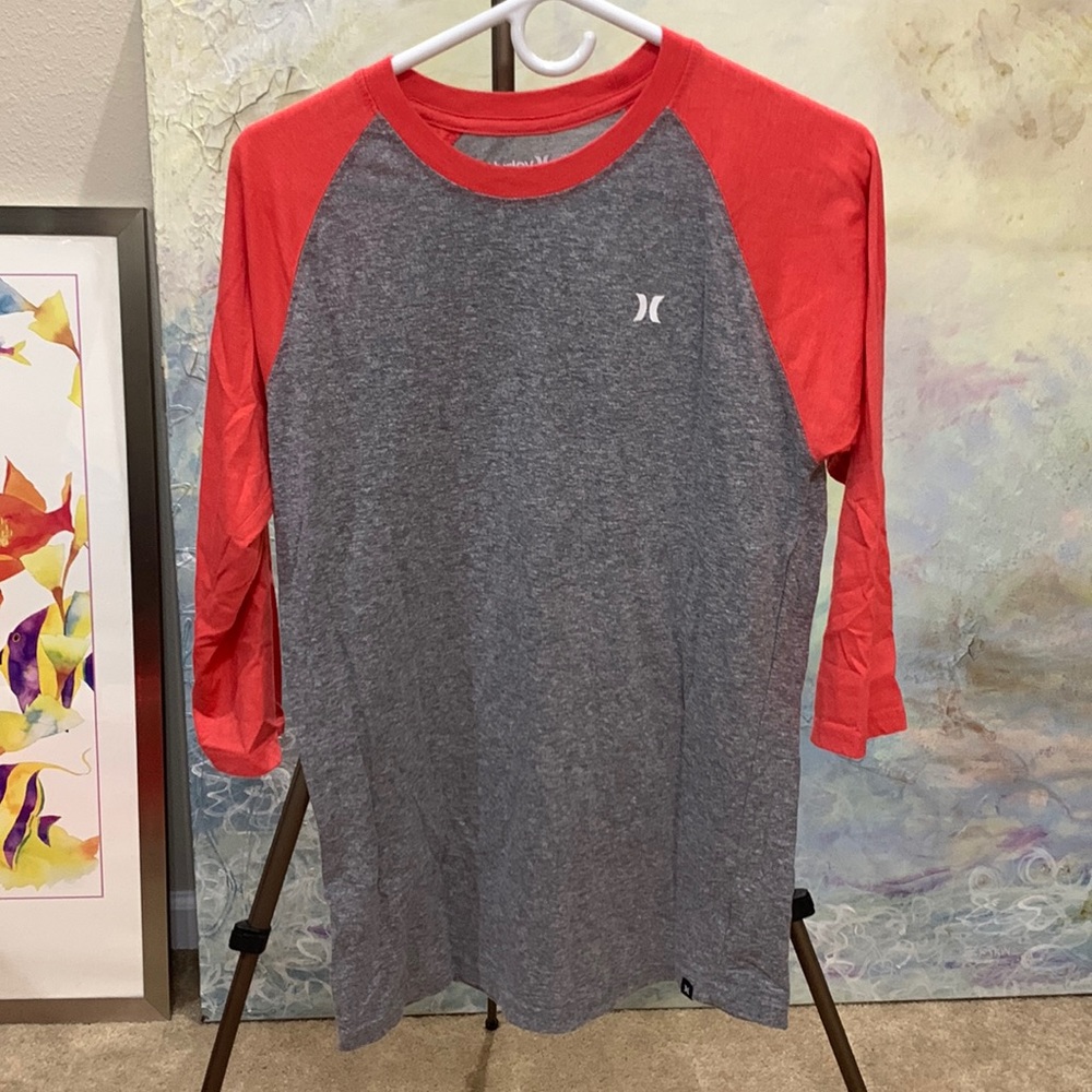 Hurley designed exclusively for Buckle baseball T-shirt size medium premium fit